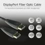 ACT 15 M DisplayPort hybride glasvezel/ koperen kabel DP Mannelijk naar DP Mannelijk (AK4031)