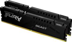 KINGSTON 16GB 4800MT/s DDR5 CL38 DIMM (Kit of 2) FURY Beast Black