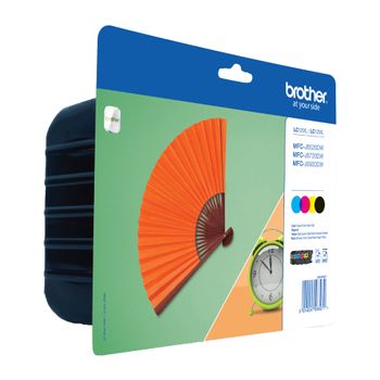 BROTHER LC-129 / LC-125 XL Value Pack BK/C/M/Y (LC-129XLVALBP)