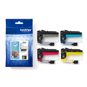 BROTHER Ink Cart. LC-424C for DCP-J1200DW cyan LC424C (LC424VAL)