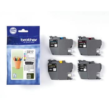 BROTHER Ink LC-3217VALDR Value Pack (LC3217VALDR)