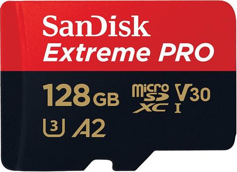 SANDISK Ext PRO microSDXC 128GB+SD 200MB/s (SDSQXCD-128G-GN6MA)