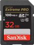 SANDISK Extreme PRO 32GB SDHC Memory Card 100MB/s 90MB/s UHS-I Class 10 U3 V30 NS