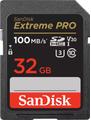 SANDISK Extreme PRO 32GB SDHC 100MB/s UHS-I C10