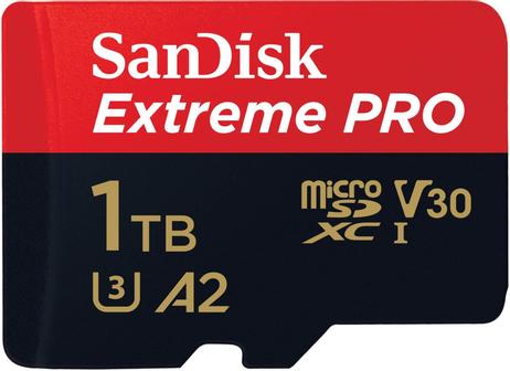 SanDisk Extreme Pro - flashminnekort - 1 TB - microSDXC UHS-I (SDSQXCD-1T00-GN6MA)