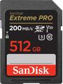 Extreme PRO 512GB SDXC 200MB/s UHS-I C10