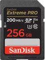 Extreme PRO 256GB SDXC 200MB/s UHS-I C10