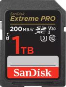 SANDISK k Extreme Pro - Flash memory card - 1 TB - Video Class V30 / UHS-I U3 / Class10 - SDXC UHS-I