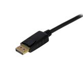 StarTech 6ft DisplayPort to VGA Cable - 1920 x 1200 - Active DP to VGA Adapter - DP to VGA Monitor Cable (DP2VGAMM6B) - DisplayPort-kabel - 1.83 m (DP2VGAMM6B)