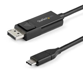 STARTECH 3.3 FT. USB C TO DISPLAYPORT 1.2 CABLE-BIDIRECTIONAL-8K 60HZ CABL (CDP2DP1MBD)