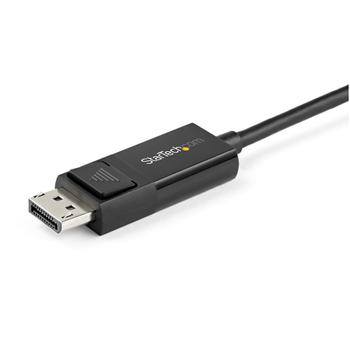 STARTECH StarTech.com 1m USB C to 4K 60Hz DisplayPort Bidirectional Cable (CDP2DP1MBD)