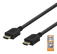 DELTACO Premium High Speed HDMI-kabel,  4K@60Hz, 3m, svart