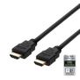 DELTACO HDMI A Male-A Male UH Speed Certified 2.1 2m Black
