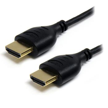STARTECH 6ft 1.8m Slim High Speed HDMI Cable (HDMIMM6HSS)