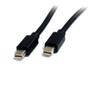 STARTECH StarTech.com 2m Mini DisplayPort 1.2 Cable M/M Mini DisplayPort 4k - DisplayPort cable - Mini DisplayPort (M) to Mini DisplayPort (M) - 2 m - black (MDISP2M)