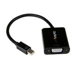 StarTech Mini DisplayPort to VGA Adapter - DisplayPort 1.2 - 1080p - Thunderbolt to VGA Monitor Adapter - Mini DP to VGA (MDP2VGA2) - video adapter - Mini DisplayPort til HD-15 (VGA) - 22 cm (MDP2VGA2)