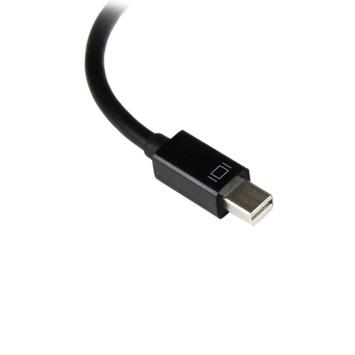 StarTech Mini DisplayPort to VGA Adapter - DisplayPort 1.2 - 1080p - Thunderbolt to VGA Monitor Adapter - Mini DP to VGA (MDP2VGA2) - video adapter - Mini DisplayPort til HD-15 (VGA) - 22 cm (MDP2VGA2)