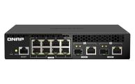 QNAP QSW-M2108R-2C - switch - 10 porter - Styrt - rackmonterbar (QSW-M2108R-2C)