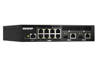 QNAP QSW-M2108R-2C - switch - 10 porter - Styrt - rackmonterbar (QSW-M2108R-2C)