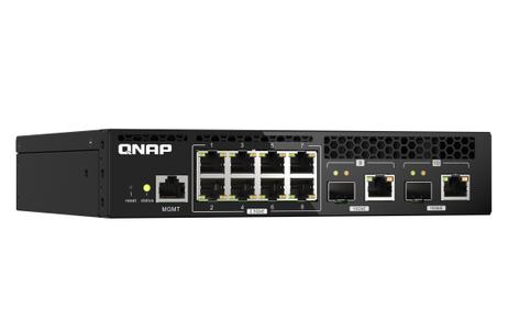 QNAP QSW-M2108R-2C - switch - 10 porter - Styrt - rackmonterbar (QSW-M2108R-2C)