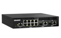 QNAP QSW-M2108R-2C - switch - 10 porter - Styrt - rackmonterbar (QSW-M2108R-2C)