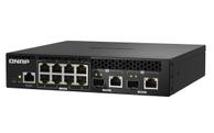 QNAP QSW-M2108R-2C - switch - 10 porter - Styrt - rackmonterbar (QSW-M2108R-2C)