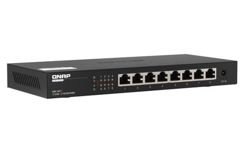 QNAP QSW-1108-8T 8 PORTS 2.5GBPS W RJ45 UNMANAGED SWITCH (QSW-1108-8T)