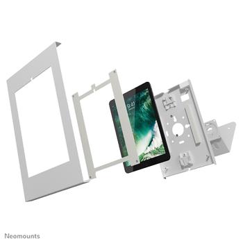 Neomounts by Newstar desk stand and wall mountable lockable tablet casing for Apple iPad PRO Air & Samsung Galaxy Tab (DS15-630WH1)