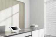 Neomounts by Newstar desk stand and wall mountable lockable tablet casing for Apple iPad PRO Air & Samsung Galaxy Tab (DS15-630WH1)