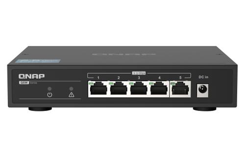 QNAP QSW-1105-5T 5 port 2.5Gbps auto negotiation 2.5G/ 1G/ 100M unmanaged switch (QSW-1105-5T)