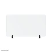 Neomounts by Newstar durable transparent glass screen 120cm distance protection in the workspace