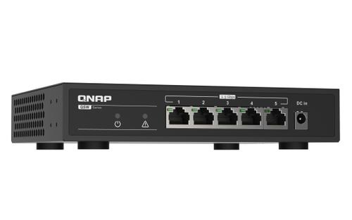 QNAP QSW-1105-5T 5 port 2.5Gbps auto negotiation 2.5G/ 1G/ 100M unmanaged switch (QSW-1105-5T)