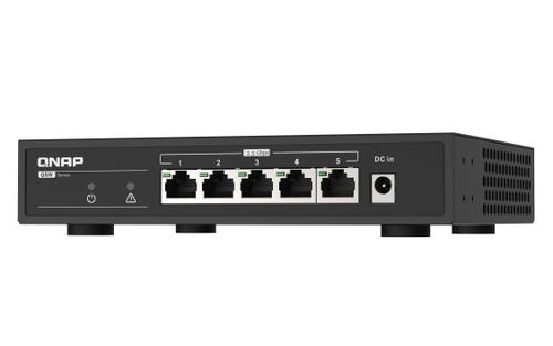 QNAP QSW-1105-5T 5 port 2.5Gbps auto negotiation 2.5G/ 1G/ 100M unmanaged switch (QSW-1105-5T)