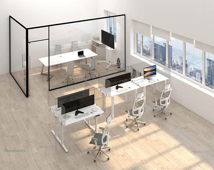 Neomounts by Newstar durable transparent screen 120cm (NS-GLSPROTECT120)