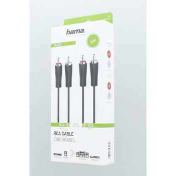 HAMA Cable Audio 2 RCA Plugs - 2 RCA Plugs 3.0m (00205258)