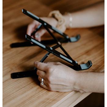 SWEDISH POSTURE Laptop Stand Ergonomic Foldable (0349B1)