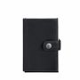 SAMSONITE Wallet ALUFIT PLUS RFID Card Case Slide Alu Sort inkl seddelrum