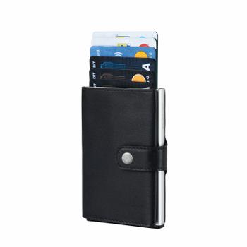 SAMSONITE Plånbok ALUFIT PLUS RFID Card Case Slide Alu Svart inkl sedelfack (133890-1041)