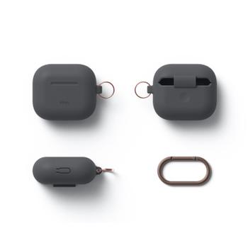 ELAGO AirPod 3 Hang Silicon Case Dark Grey (EAP3HG-HANG-DGY)