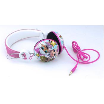 LOL Hodetelefon Dome Tween On-Ear 90dB Glitter Glam (LOL709)