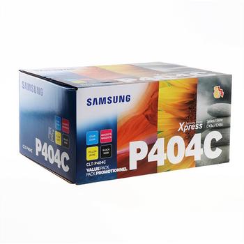 SAMSUNG CLT-P404C Origineel Tonercartridge Zwart & 3 Kleuren Multipak  4 Stuks (SU365A)