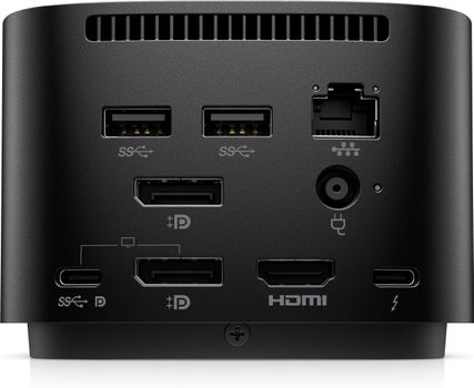 HP P Thunderbolt Dock G4 - Docking station - USB-C / Thunderbolt 4 - HDMI, 2 x DP, Thunderbolt,  USB-C - GigE, 2.5 GigE - 280 Watt - with combo cable - United Kingdom (4J0G4AA#ABU)