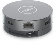 DELL 6-in-1 Multiport Adapter DA305 - dokkingstasjon - USB-C - HDMI, DP, USB-C - 1GbE