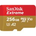 Extreme microSDXC 256GB+SD 190MB/s