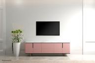 Neomounts by Newstar NEOMOUNTS W300 TV/ Monitor Wallmount fixed 32-55inch max 40kg VESA400x400 Slim 2.7cm black Universal Mount (FPMA-W300BLACK)