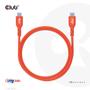 CLUB 3D USB2 TYPE-C BI-DIRECTIONAL CABLE DATA 480MB PD 240W 48V/5A EPR M/M 2M/6.56FT (CAC-1573)