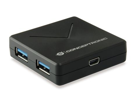 CONCEPTRONIC Hubbies 4-Port Usb 3.0 Hub (HUBBIES02B)