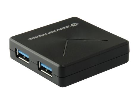 CONCEPTRONIC Hubbies 4-Port Usb 3.0 Hub (HUBBIES02B)