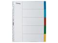 Lyreco Skilleblad LYRECO A4+ PP 5-delt indeks