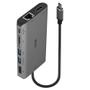 LINDY 43323 notebook dock/port replicator Wired USB 3.2 Gen 1 (3.1 Gen 1) Type-C Black, Grey
